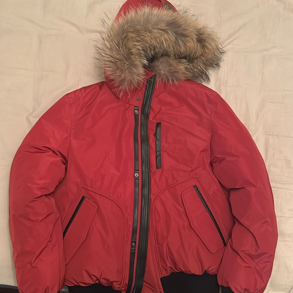 New with tags mackage Florian Bomber winter jacket size 1 small.